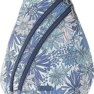 NWT Sakroots On the Go Sling Denim In Bloom
